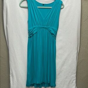 Turquoise Sleeveless Dress